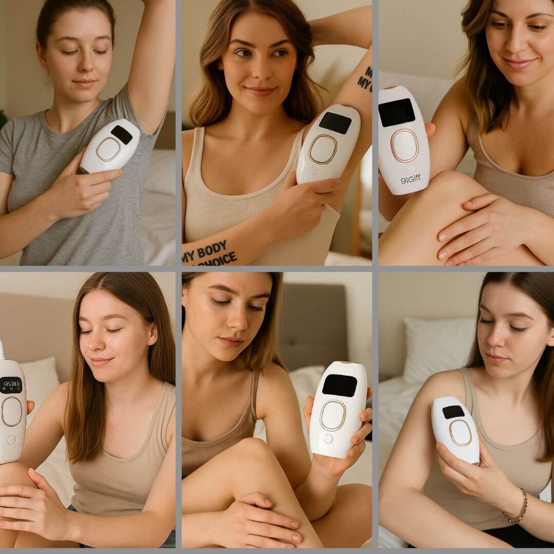 91GSkin E9000 IPL – Skin Comfort, Clinically Tested, Fast Visible Results For Face Bikini