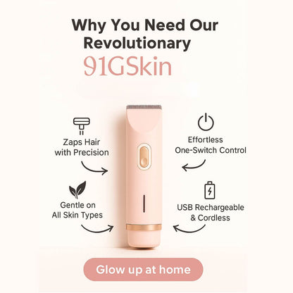 91GSkin S9000 - The Ultimate 2-in-1 Body Shaver
